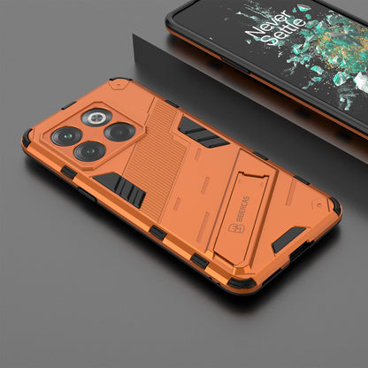 OnePlus 10T 5G Shockproof Phone Case - Punk Armor 2-in-1 PC + TPU with Invisible Holder