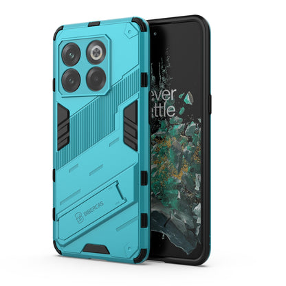 OnePlus 10T 5G Shockproof Phone Case - Punk Armor 2-in-1 PC + TPU with Invisible Holder