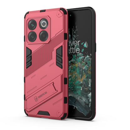 OnePlus 10T 5G Shockproof Phone Case - Punk Armor 2-in-1 PC + TPU with Invisible Holder