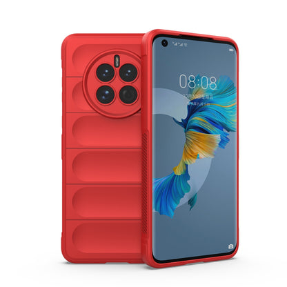 Huawei Mate 50 Magic Shield TPU + Flannel Phone Case: Durable, Non-toxic, Easy Access, Stylish Design