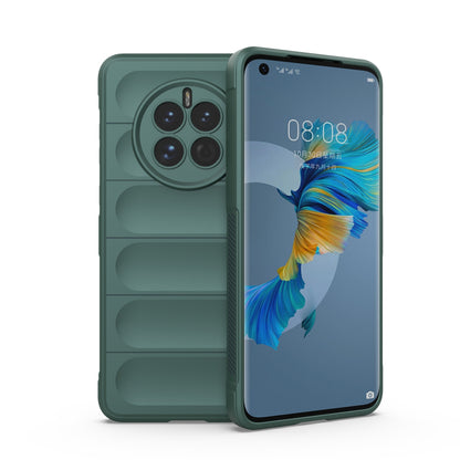 Huawei Mate 50 Magic Shield TPU + Flannel Phone Case: Durable, Non-toxic, Easy Access, Stylish Design