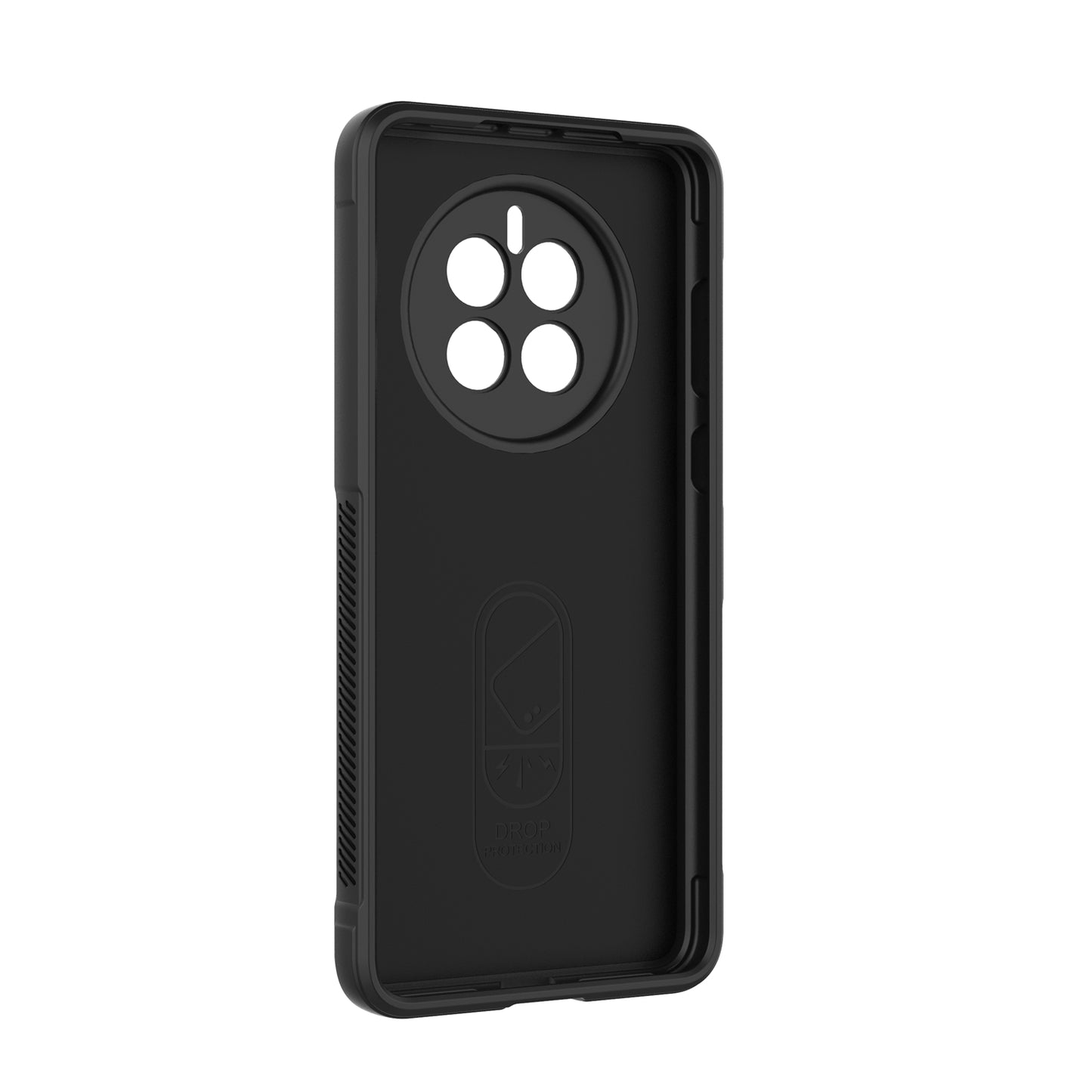 Huawei Mate 50 Magic Shield TPU + Flannel Phone Case: Durable, Non-toxic, Easy Access, Stylish Design