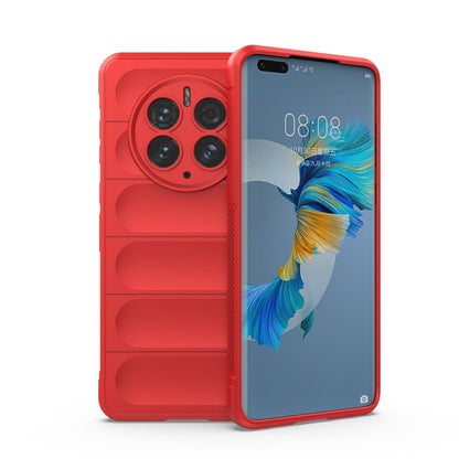Huawei Mate 50 Pro Magic Shield TPU + Flannel Phone Case: Durable, Non-toxic, Easy Access, Stylish Design