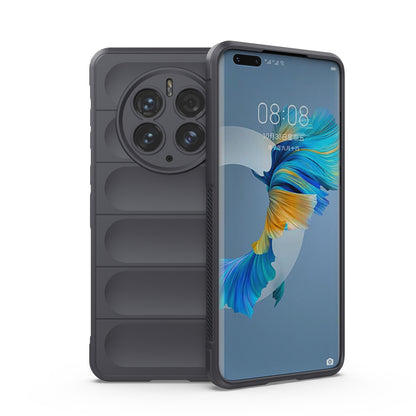 Huawei Mate 50 Pro Magic Shield TPU + Flannel Phone Case: Durable, Non-toxic, Easy Access, Stylish Design