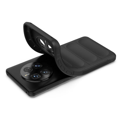 Huawei Mate 50 Pro Magic Shield TPU + Flannel Phone Case: Durable, Non-toxic, Easy Access, Stylish Design