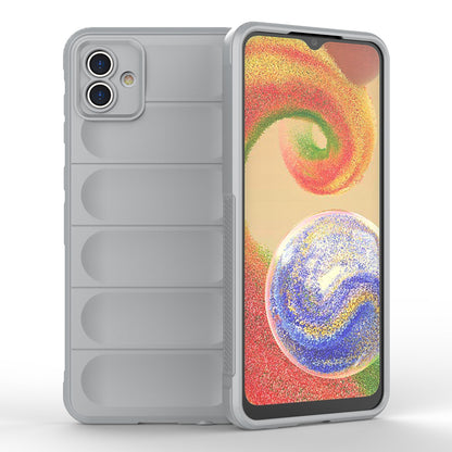 Samsung Galaxy A04 4G Magic Shield TPU + Flannel Phone Case: Durable, Non-toxic, Easy Access, Stylish Design