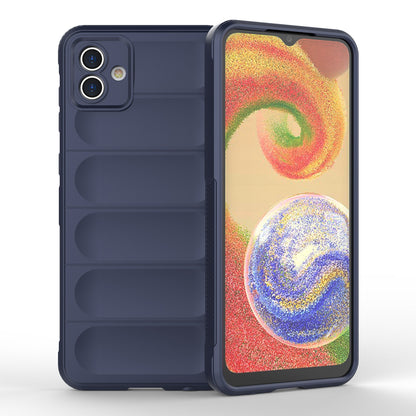 Samsung Galaxy A04 4G Magic Shield TPU + Flannel Phone Case: Durable, Non-toxic, Easy Access, Stylish Design