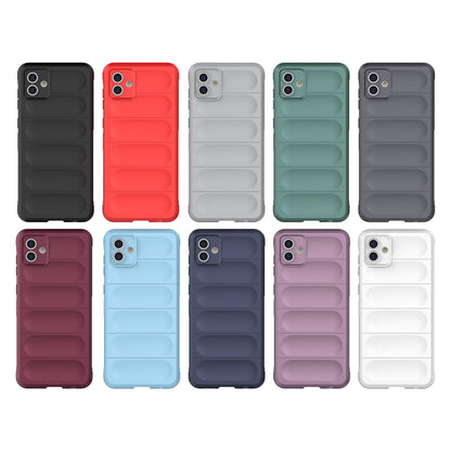 Samsung Galaxy A04 4G Magic Shield TPU + Flannel Phone Case: Durable, Non-toxic, Easy Access, Stylish Design