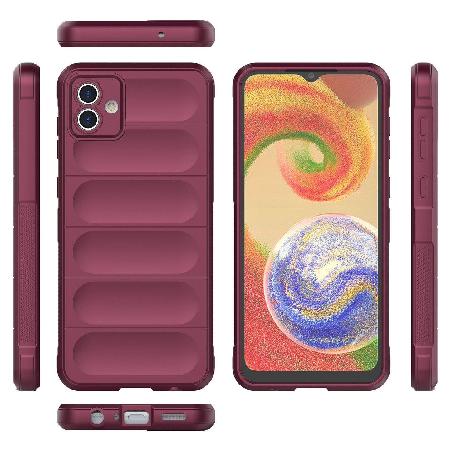 Samsung Galaxy A04 4G Magic Shield TPU + Flannel Phone Case: Durable, Non-toxic, Easy Access, Stylish Design