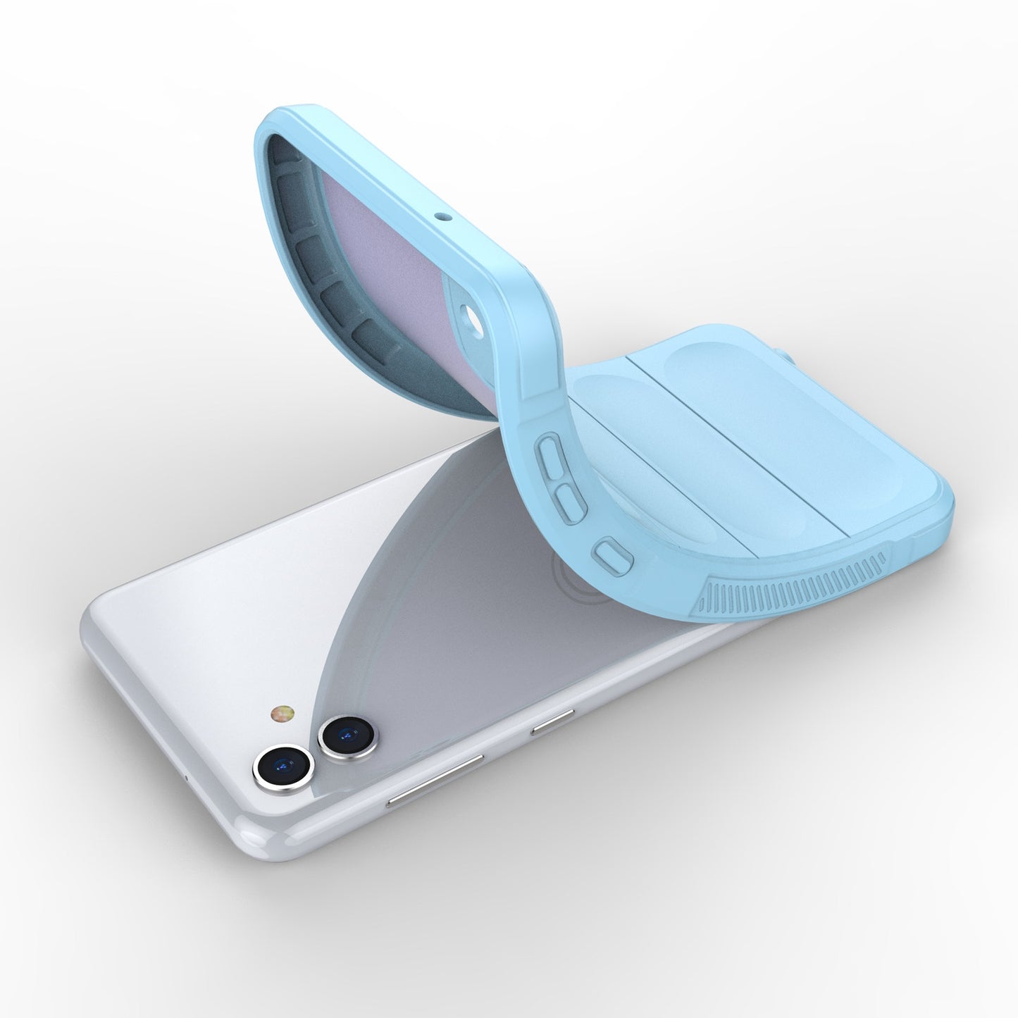 Samsung Galaxy A04 4G Magic Shield TPU + Flannel Phone Case: Durable, Non-toxic, Easy Access, Stylish Design