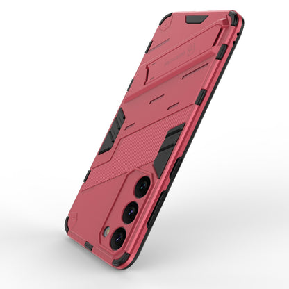 Samsung Galaxy S23+ 5G Shockproof Phone Case - Punk Armor 2-in-1 PC + TPU with Invisible Holder