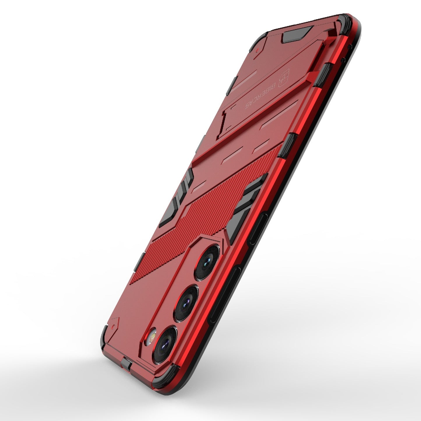 Samsung Galaxy S23 5G Shockproof Phone Case - Punk Armor 2-in-1 PC + TPU with Invisible Holder