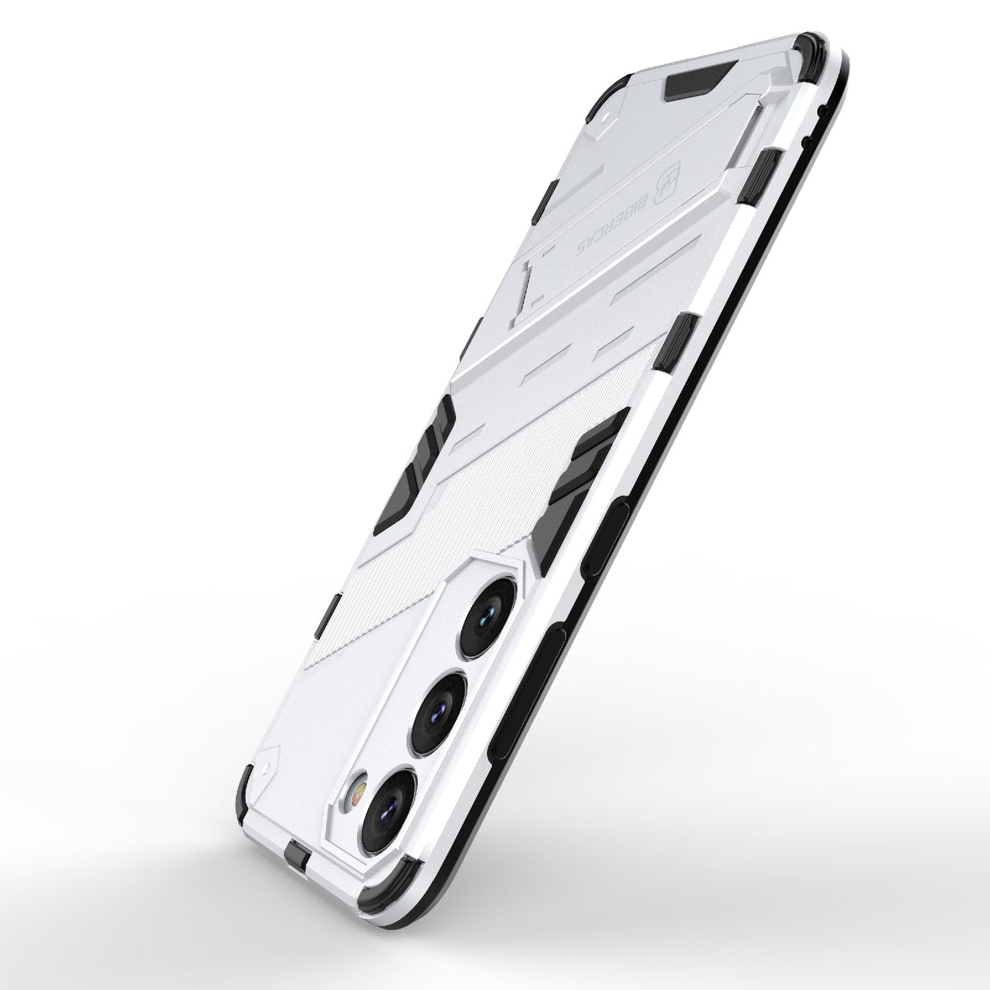 Samsung Galaxy S23 5G Shockproof Phone Case - Punk Armor 2-in-1 PC + TPU with Invisible Holder