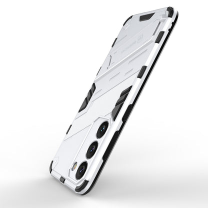 Samsung Galaxy S23 5G Shockproof Phone Case - Punk Armor 2-in-1 PC + TPU with Invisible Holder