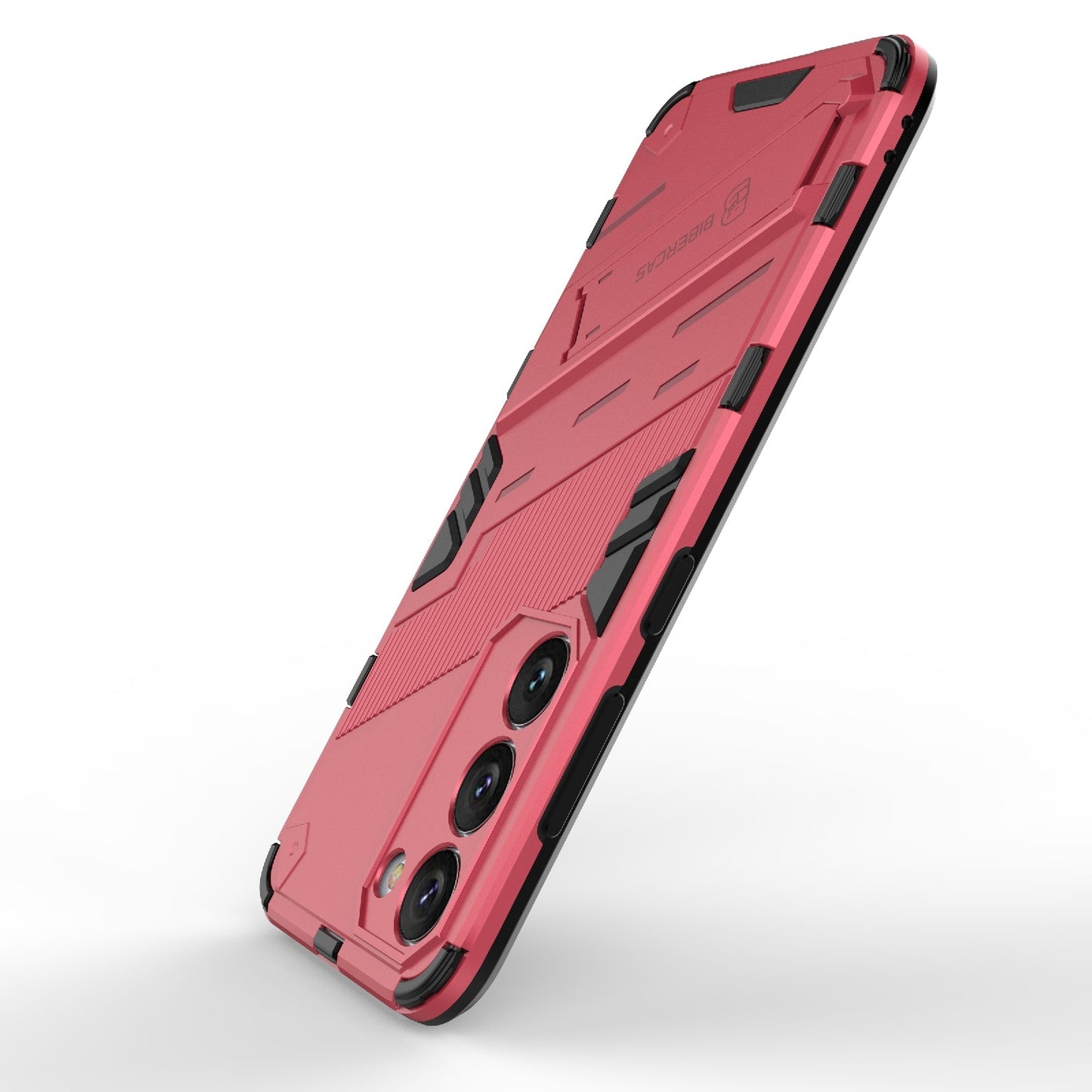 Samsung Galaxy S23 5G Shockproof Phone Case - Punk Armor 2-in-1 PC + TPU with Invisible Holder