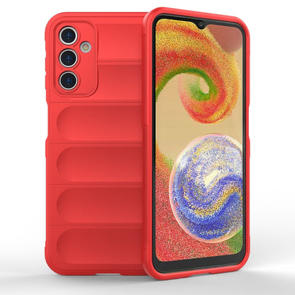 Samsung Galaxy A14 5G Magic Shield TPU + Flannel Phone Case: Durable, Non-toxic, Easy Access, Stylish Design