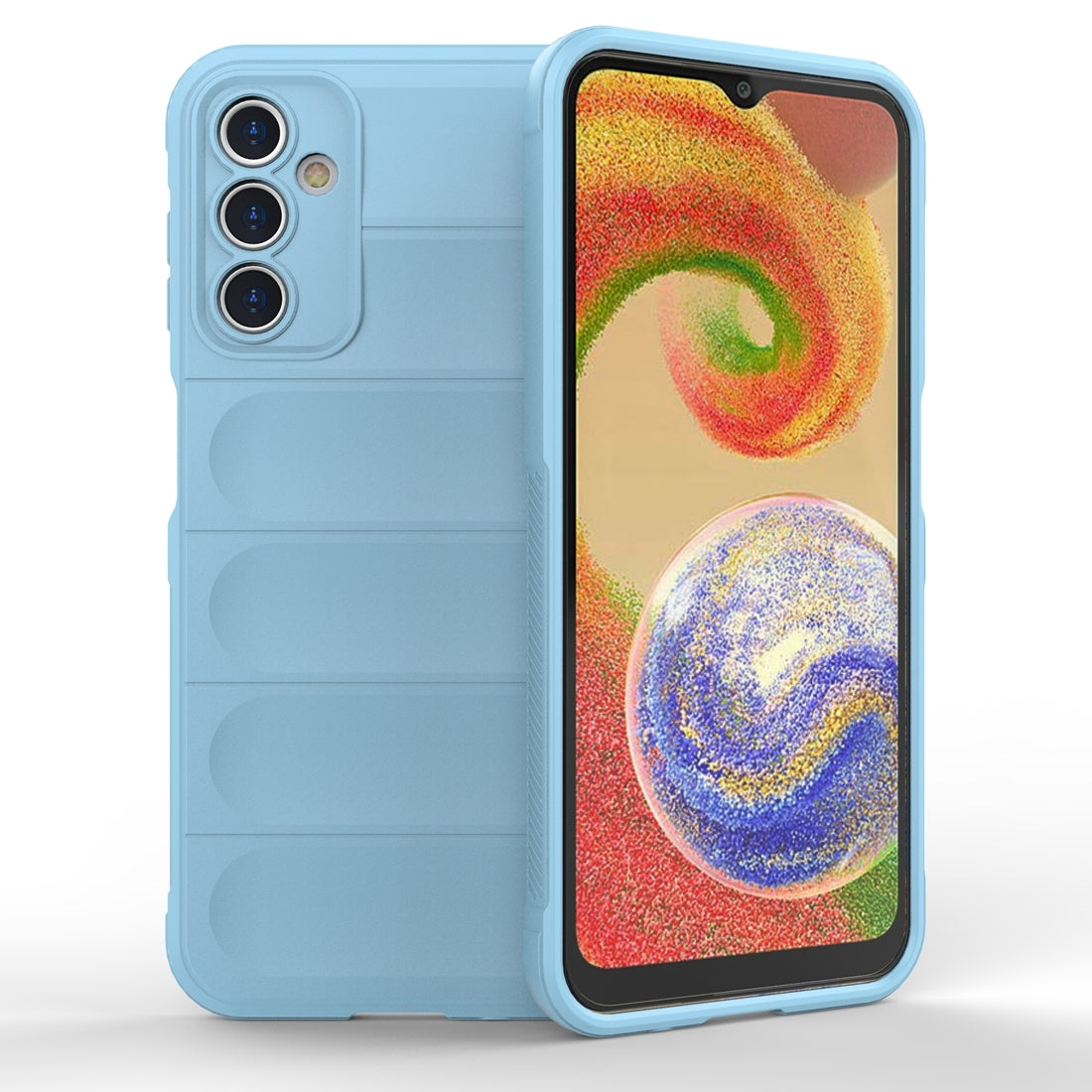 Samsung Galaxy A14 5G Magic Shield TPU + Flannel Phone Case: Durable, Non-toxic, Easy Access, Stylish Design
