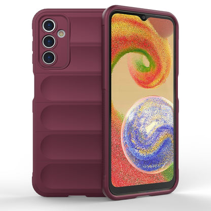 Samsung Galaxy A14 5G Magic Shield TPU + Flannel Phone Case: Durable, Non-toxic, Easy Access, Stylish Design