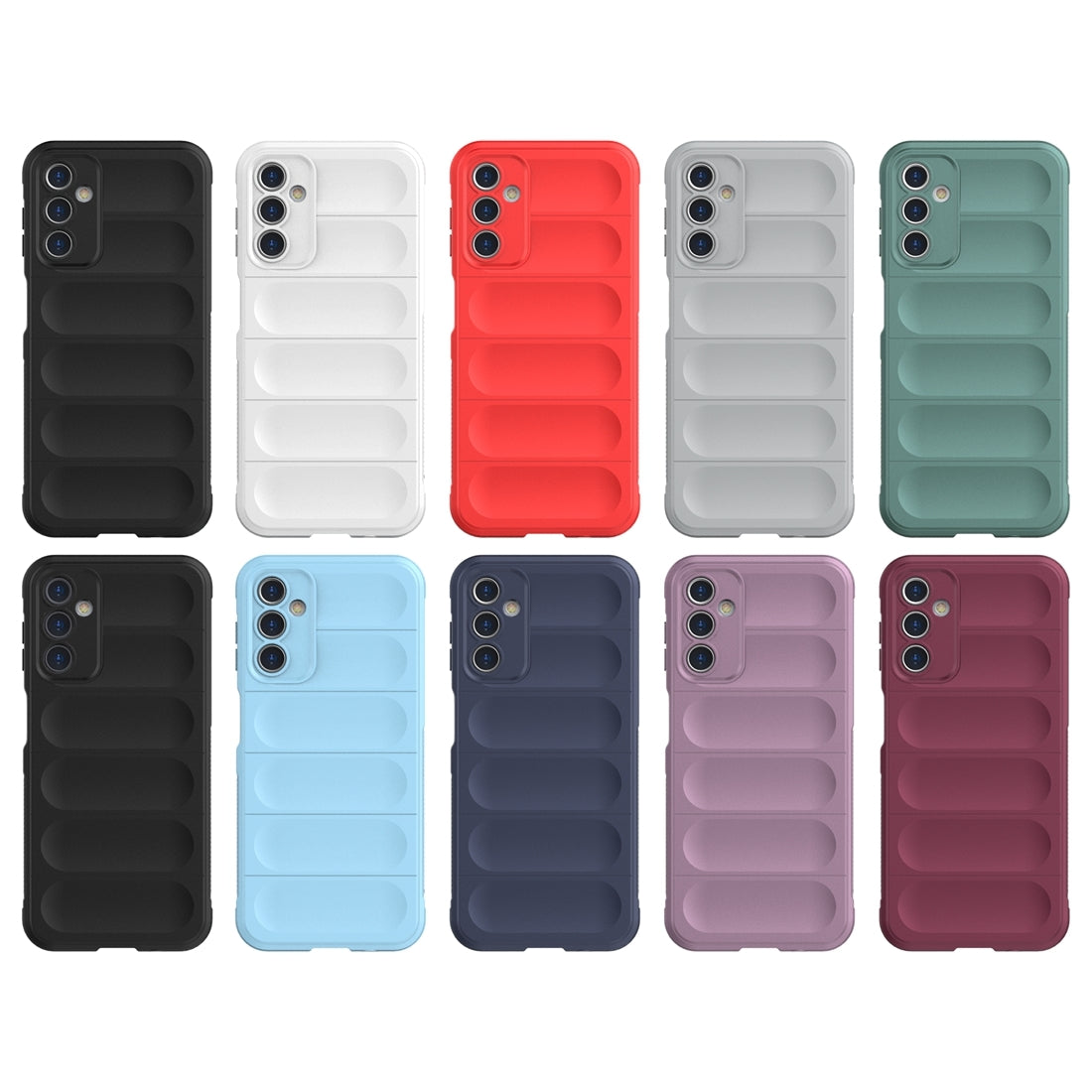 Samsung Galaxy A14 5G Magic Shield TPU + Flannel Phone Case: Durable, Non-toxic, Easy Access, Stylish Design