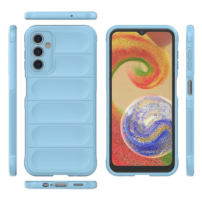 Samsung Galaxy A14 5G Magic Shield TPU + Flannel Phone Case: Durable, Non-toxic, Easy Access, Stylish Design