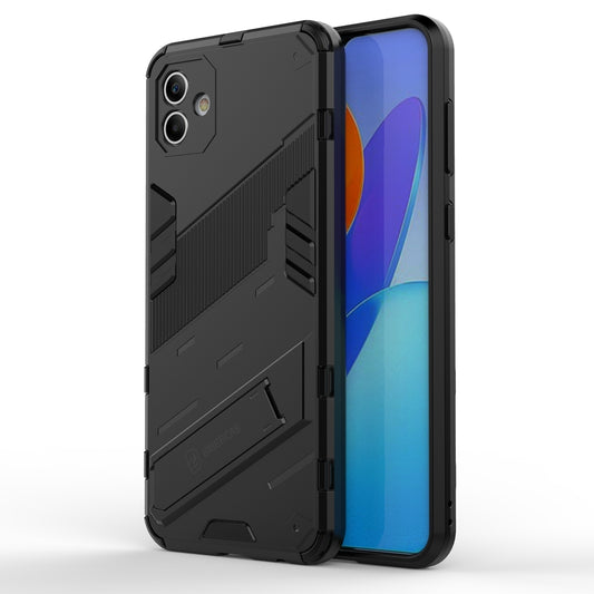 Samsung Galaxy A04 4G Shockproof Phone Case - Punk Armor 2-in-1 PC + TPU with Invisible Holder