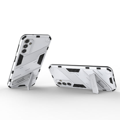 Samsung Galaxy A14 5G Shockproof Phone Case - Punk Armor 2-in-1 PC + TPU with Invisible Holder