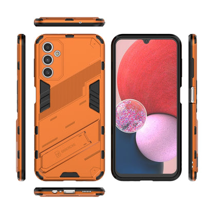 Samsung Galaxy A14 5G Shockproof Phone Case - Punk Armor 2-in-1 PC + TPU with Invisible Holder