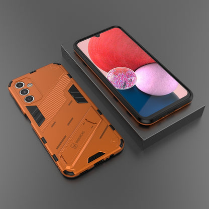 Samsung Galaxy A14 5G Shockproof Phone Case - Punk Armor 2-in-1 PC + TPU with Invisible Holder