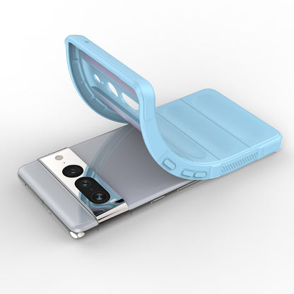 Google Pixel 7 Pro Magic Shield TPU + Flannel Phone Case: Durable, Non-toxic, Easy Access, Stylish Design