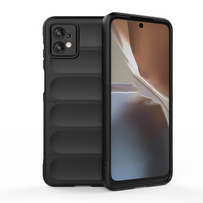 Motorola Moto G32 Magic Shield TPU + Flannel Phone Case: Durable, Non-toxic, Easy Access, Stylish Design