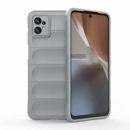 Motorola Moto G32 Magic Shield TPU + Flannel Phone Case: Durable, Non-toxic, Easy Access, Stylish Design
