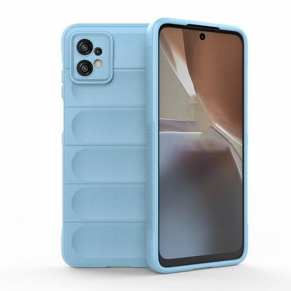 Motorola Moto G32 Magic Shield TPU + Flannel Phone Case: Durable, Non-toxic, Easy Access, Stylish Design