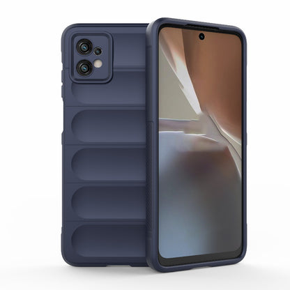 Motorola Moto G32 Magic Shield TPU + Flannel Phone Case: Durable, Non-toxic, Easy Access, Stylish Design