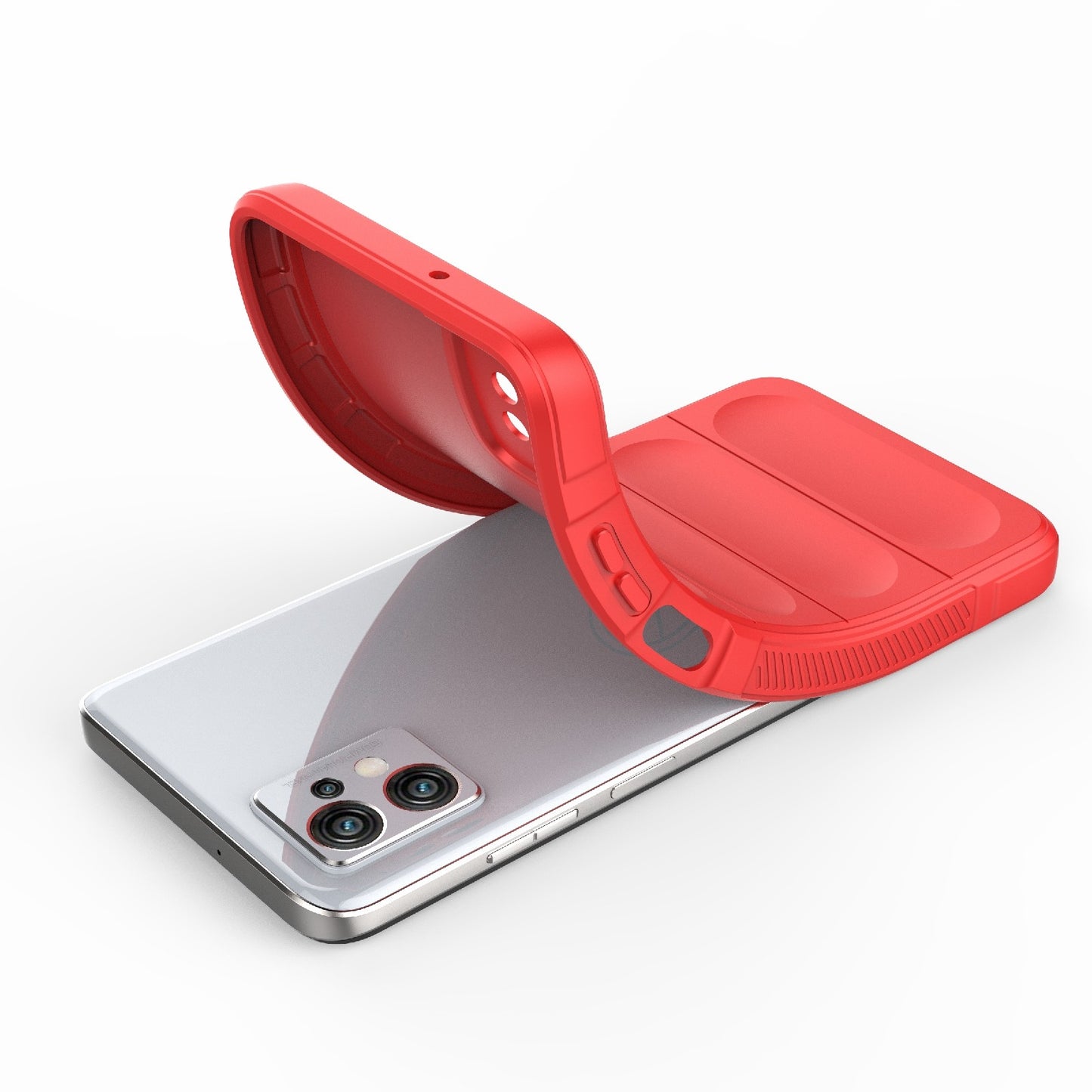 Motorola Moto G32 Magic Shield TPU + Flannel Phone Case: Durable, Non-toxic, Easy Access, Stylish Design