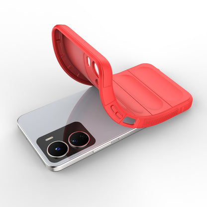 vivo Y16 4G Global Magic Shield TPU + Flannel Phone Case: Durable, Non-toxic, Easy Access, Stylish Design