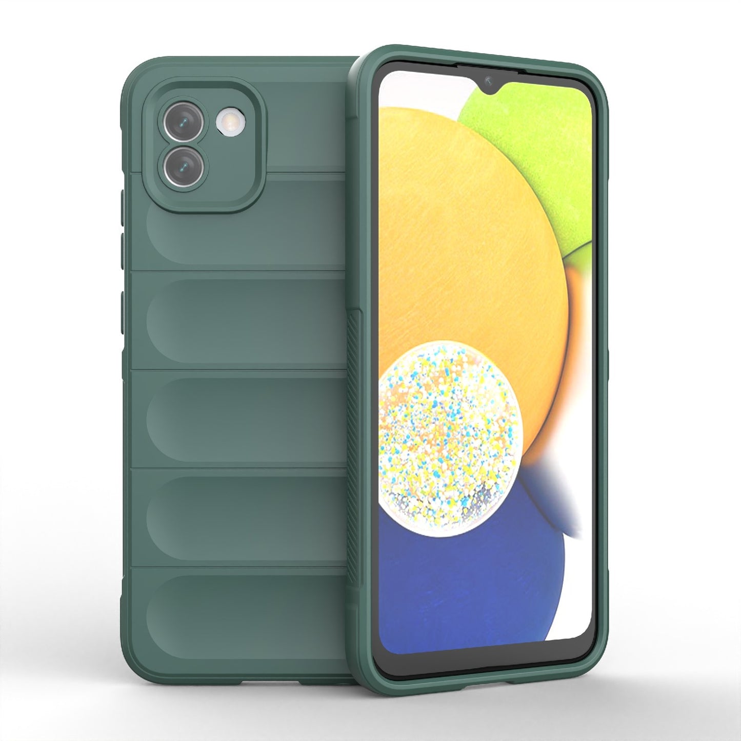 Samsung Galaxy A03 Global Magic Shield TPU + Flannel Phone Case: Durable, Non-toxic, Easy Access, Stylish Design