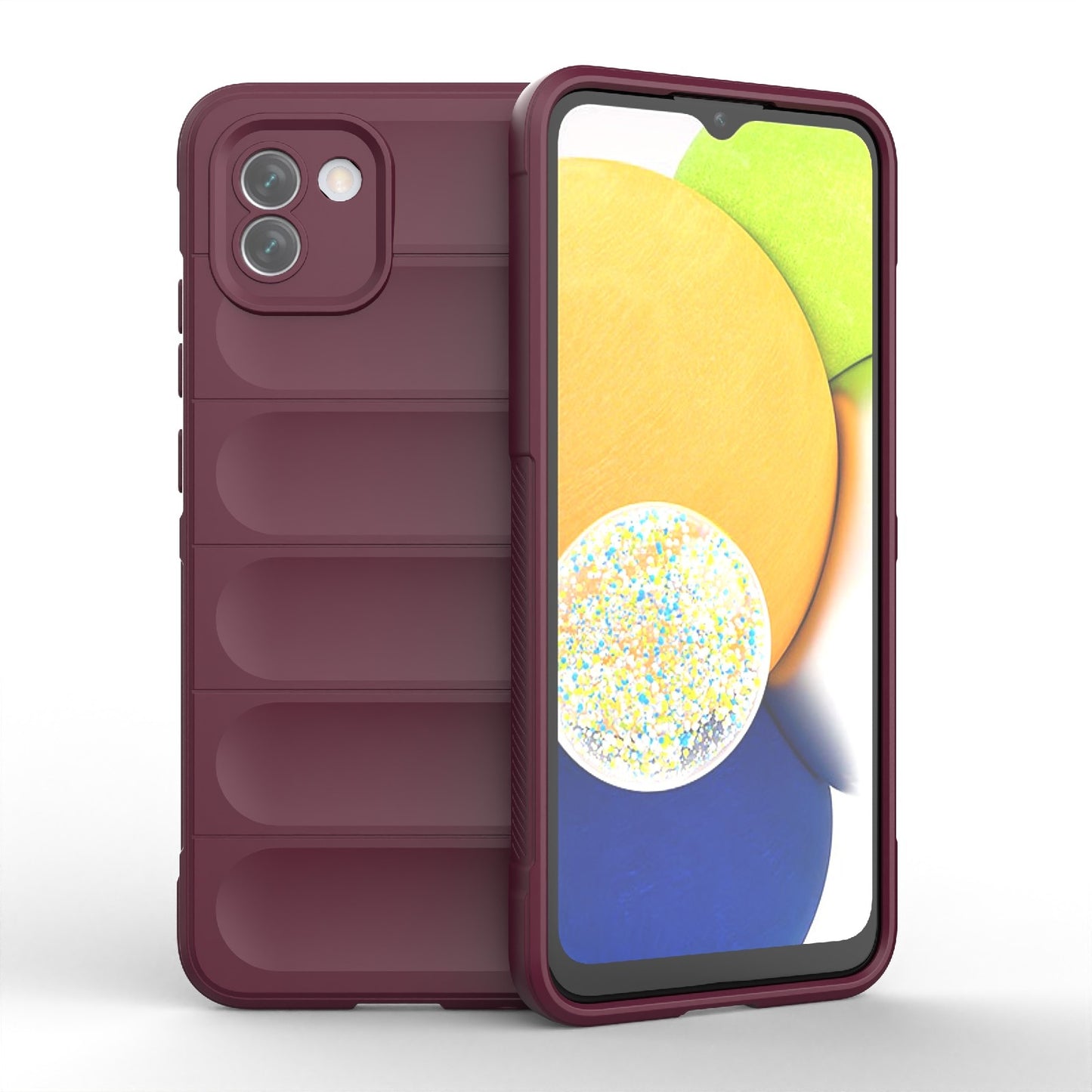 Samsung Galaxy A03 Global Magic Shield TPU + Flannel Phone Case: Durable, Non-toxic, Easy Access, Stylish Design