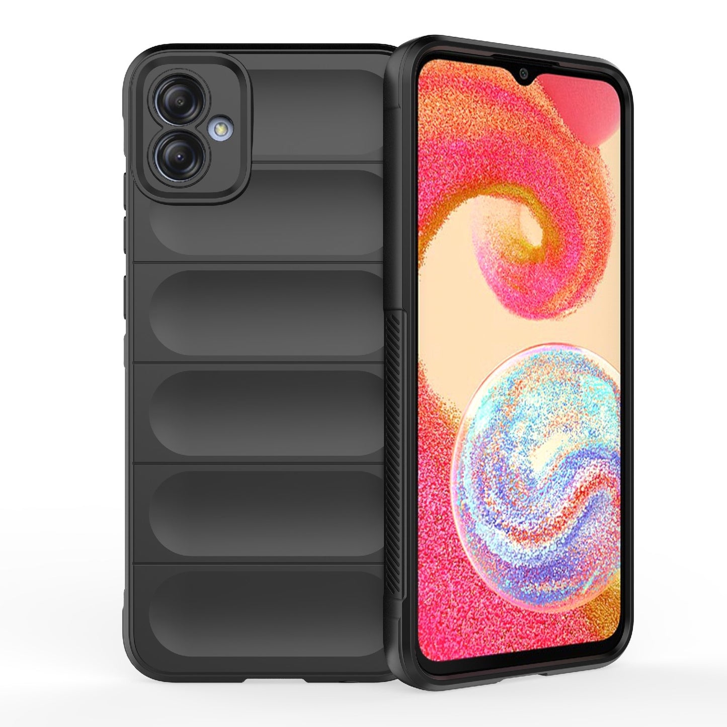 Samsung Galaxy A04e 4G Magic Shield TPU + Flannel Phone Case: Durable, Non-toxic, Easy Access, Stylish Design