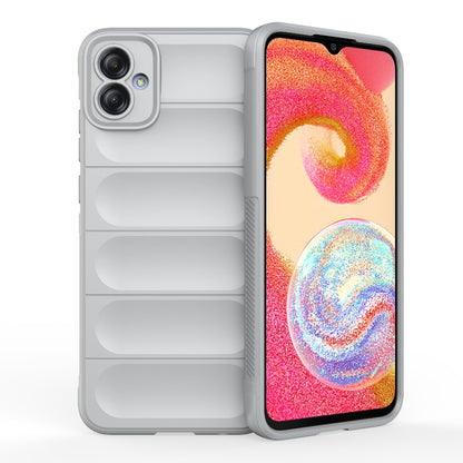 Samsung Galaxy A04e 4G Magic Shield TPU + Flannel Phone Case: Durable, Non-toxic, Easy Access, Stylish Design