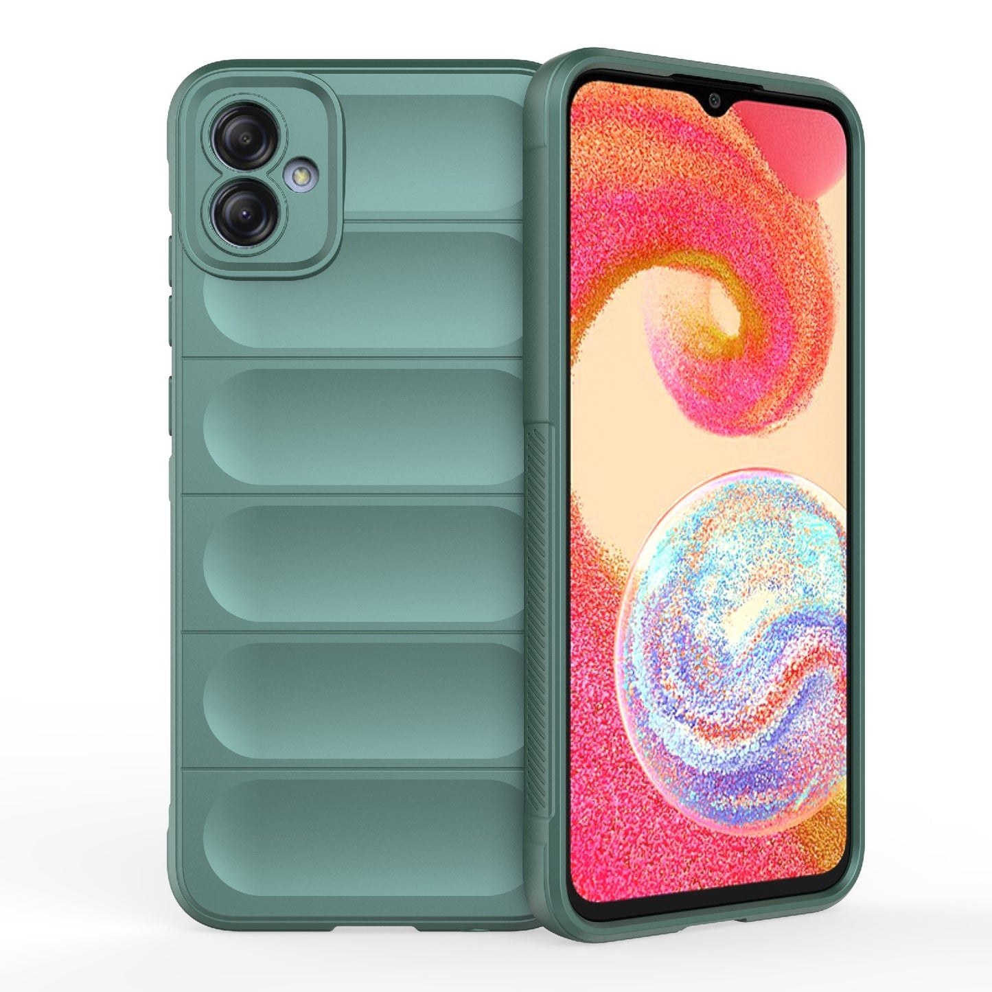 Samsung Galaxy A04e 4G Magic Shield TPU + Flannel Phone Case: Durable, Non-toxic, Easy Access, Stylish Design