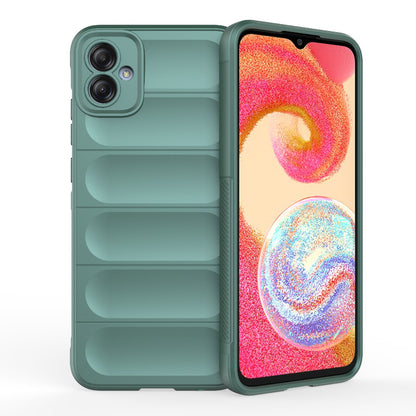 Samsung Galaxy A04e 4G Magic Shield TPU + Flannel Phone Case: Durable, Non-toxic, Easy Access, Stylish Design