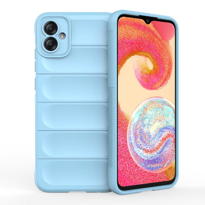 Samsung Galaxy A04e 4G Magic Shield TPU + Flannel Phone Case: Durable, Non-toxic, Easy Access, Stylish Design