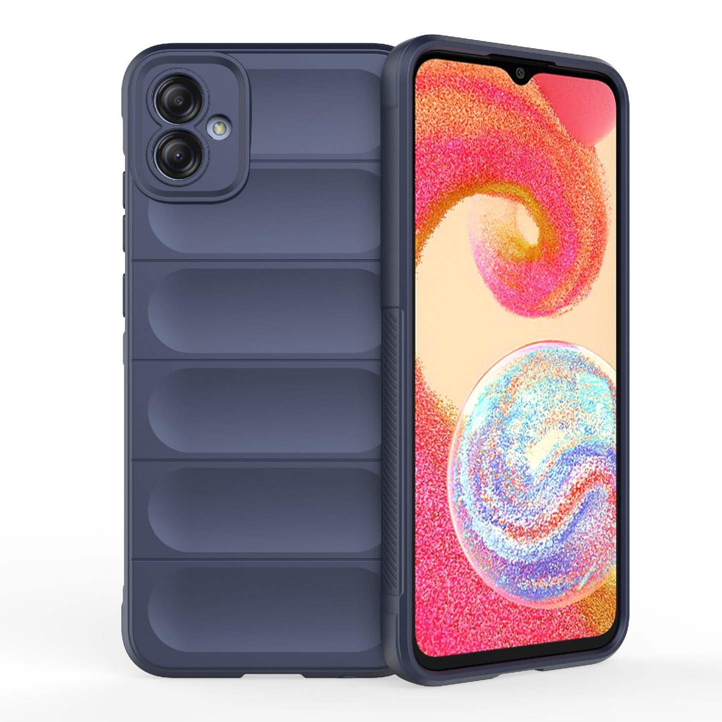 Samsung Galaxy A04e 4G Magic Shield TPU + Flannel Phone Case: Durable, Non-toxic, Easy Access, Stylish Design