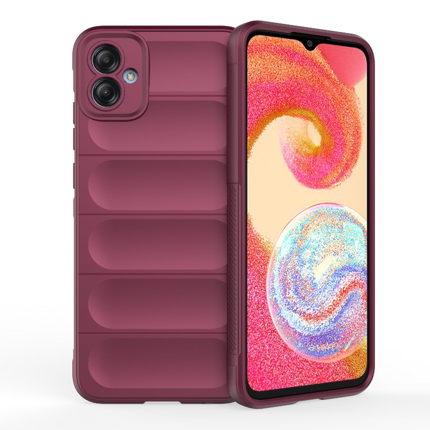 Samsung Galaxy A04e 4G Magic Shield TPU + Flannel Phone Case: Durable, Non-toxic, Easy Access, Stylish Design