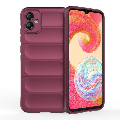 Samsung Galaxy A04e 4G Magic Shield TPU + Flannel Phone Case: Durable, Non-toxic, Easy Access, Stylish Design