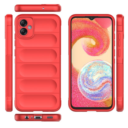 Samsung Galaxy A04e 4G Magic Shield TPU + Flannel Phone Case: Durable, Non-toxic, Easy Access, Stylish Design