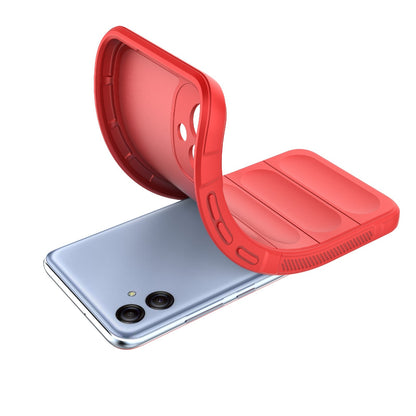 Samsung Galaxy A04e 4G Magic Shield TPU + Flannel Phone Case: Durable, Non-toxic, Easy Access, Stylish Design