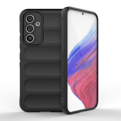 Samsung Galaxy A54 5G Magic Shield TPU + Flannel Phone Case: Durable, Non-toxic, Easy Access, Stylish Design