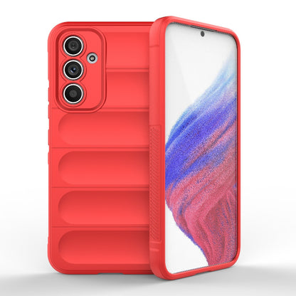Samsung Galaxy A54 5G Magic Shield TPU + Flannel Phone Case: Durable, Non-toxic, Easy Access, Stylish Design