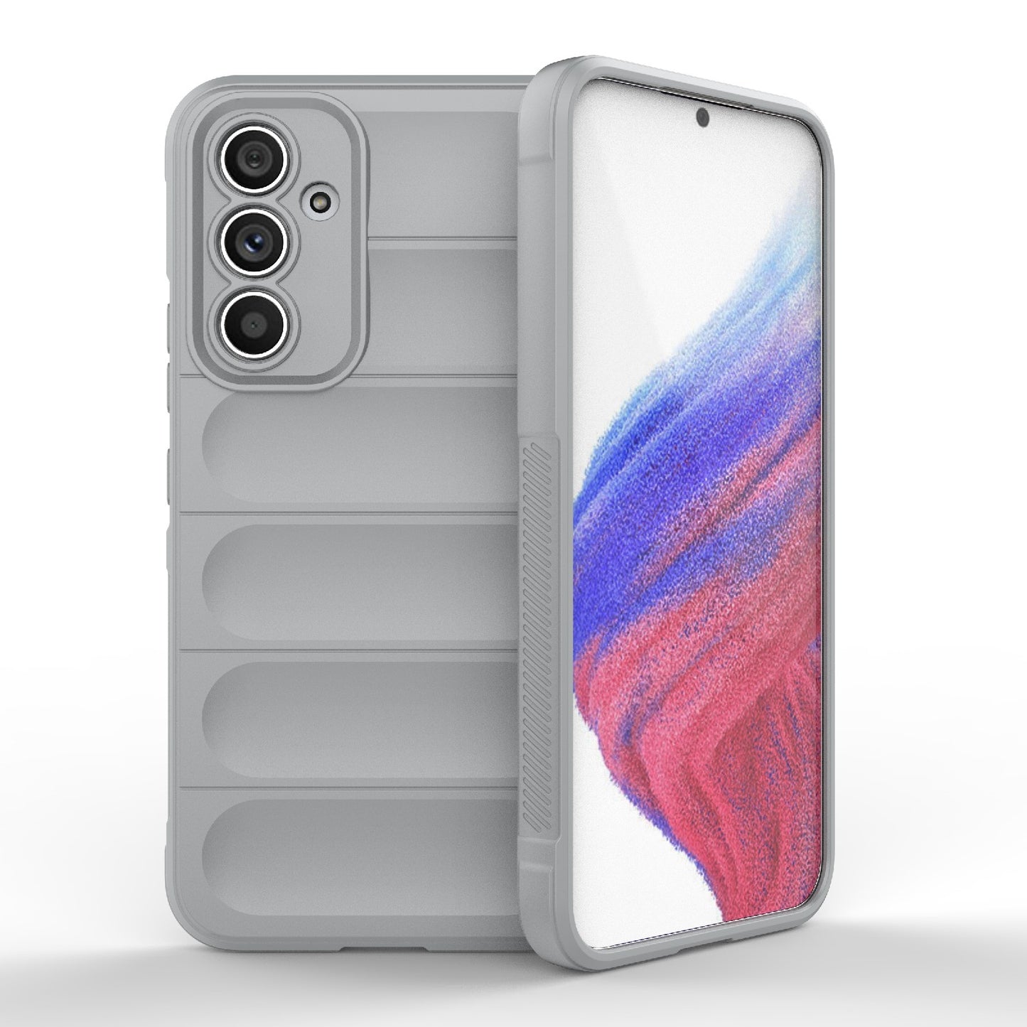 Samsung Galaxy A54 5G Magic Shield TPU + Flannel Phone Case: Durable, Non-toxic, Easy Access, Stylish Design